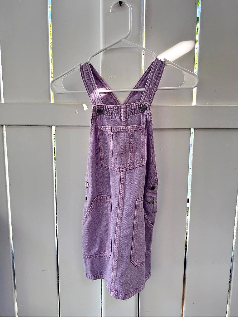 Cotton On Kids Purple Overalls Size 8